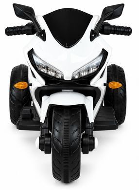 Купити Дитячий електромотоцикл Lolly Kids LKT-617 з м'яким сидінням і пультом керування білий (9779) 3