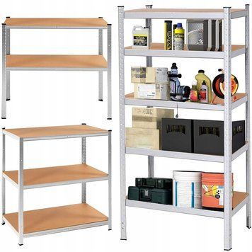 Купить Стеллаж металлический Homart G150 5 полок 150х75х30 см (9977) 1