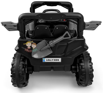 Купити Електромобіль дитячий Lolly Kids LKT-99 LS з пультом керування сірий (9742) 5