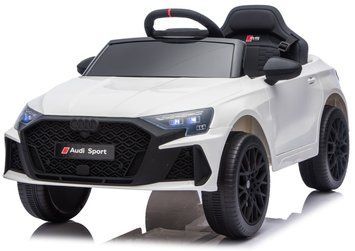 Купить Электромобиль детский AUDI RS3 лицензия белый (10034) 1