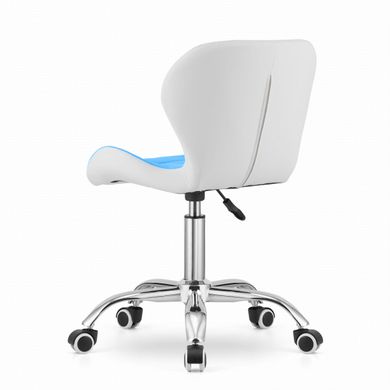 Купить Уценка! Кресло офисное Homart Blum голубой с белым (9434) 6