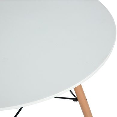 Купити Стіл обідній круглий Homart DT-005W 70 см білий (9474) 5