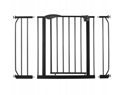 Купити Бар'єр ворота безпеки для дітей Ricokids 7407 / 75-115 cм чорний (9276) 2