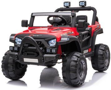 Купить Электромобиль детский Lolly Kids LKT-115 с пультом управления и мягкими колесами EVA красный (9668) 1