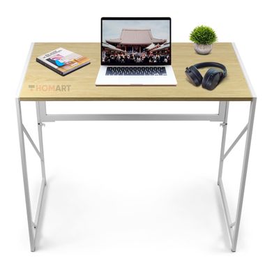 Купити Комп'ютерний стіл складний 90х55 см Homart FD-01, колір W-07 (9699) 2