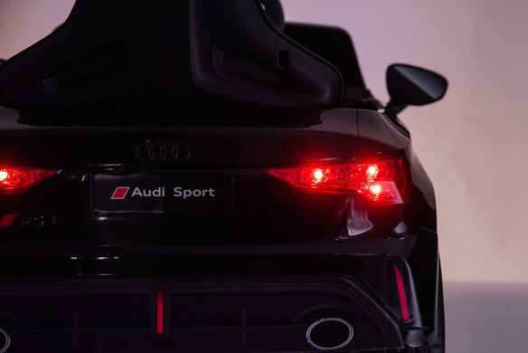 Купить Электромобиль детский AUDI RS3 лицензия черный (10035) 14