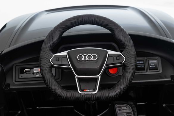 Купить Электромобиль детский Audi RS e-tron GT лицензия черный (9893) 11