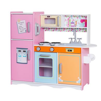 Купити Дитяча дерев'яна кухня Lolly Kids LK668 + аксесуари (9391) 1