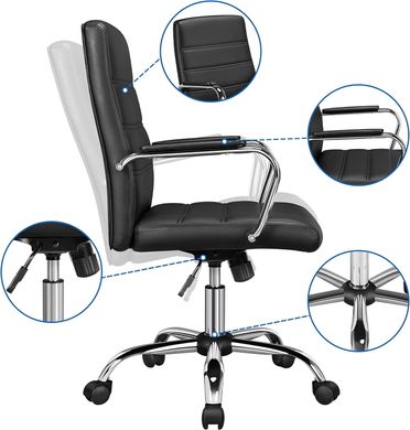 Купити Крісло офісне Homart OC-235 чорний (9750) 6