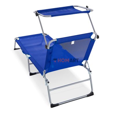 Купити Лежак з дашком Homart SCB-001 синій (9399) 4