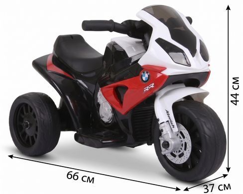 Купить Детский электромотоцикл BMW S1000RR лицензия красный (9996) 7