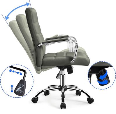 Купити Крісло офісне Homart OC-235 сірий (9751) 6