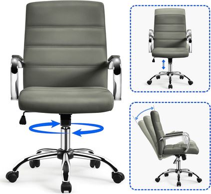 Купити Крісло офісне Homart OC-235 сірий (9751) 4