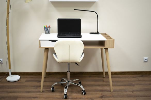 Купити Крісло офісне LBT AVOLA сіро-біле (9506) 10