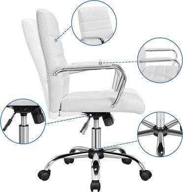 Купити Крісло офісне Homart OC-235 білий (9752) 4