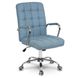 Крісло офісне Benton текстиль голубий (9186)