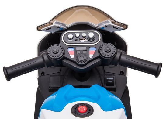 Купить Детский электромотоцикл BMW HP4 Race лицензия белый (10001) 8