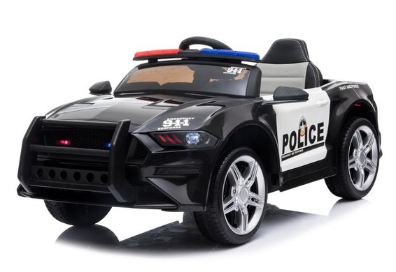 Купить Электромобиль детский Lolly Kids LKT-1006 police с пультом управления черный с белым (9607) 1