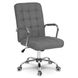 Крісло офісне Benton текстиль сірий (9187)