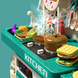 Детская пластикова кухня Lolly Kids LK174 + эффекты и аксессуары (9678)