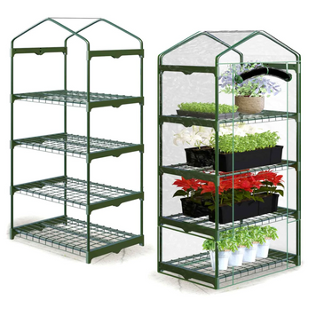 Купить Мини теплица садовая с полками Plonos 70 x 50 x 160см (9552) 1