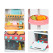 Детская пластиковая кухня Lolly Kids LK102 + эффекты и аксессуары (9679)