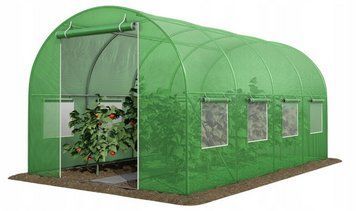 Купить Теплица парник Homart 2,5x4м 10м2 Т + перчатки садовые (9756) 1