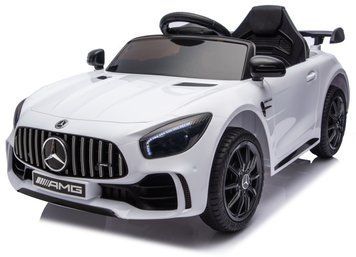 Купить Электромобиль детский Mercedes-Benz AMG GT R лицензия белый (10003) 1