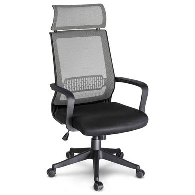 Купити Крісло офісне Nosberg чорний з сірим (9220) 1