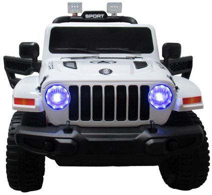 Купити Електромобіль дитячий Jeep X10 з пультом управління білий (9367) 3