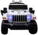 Електромобіль дитячий Jeep X10 з пультом управління білий (9367)