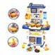 Детская пластиковая кухня Lolly Kids LK421 + эффекты и аксессуары (9680)