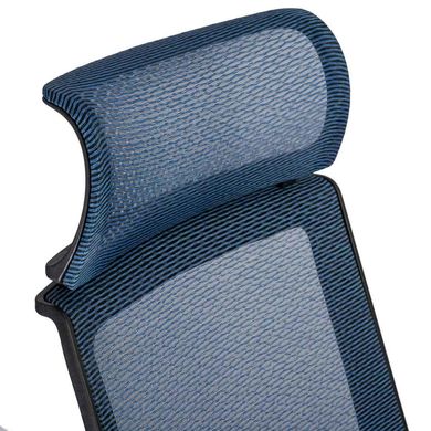 Купити Крісло офісне Nosberg чорний з синім (9221) 6