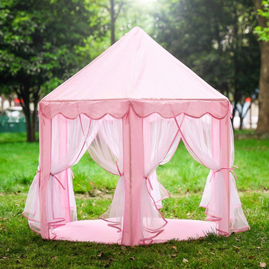 Купить Палатка детская игровая Lolly Kids LK114P розовая + мячики (9681) 8
