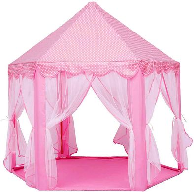 Купить Палатка детская игровая Lolly Kids LK114P розовая + мячики (9681) 7