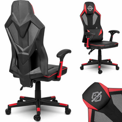 Купити Крісло геймерське Sofotel Shiro чорний з червоним (9555) 1