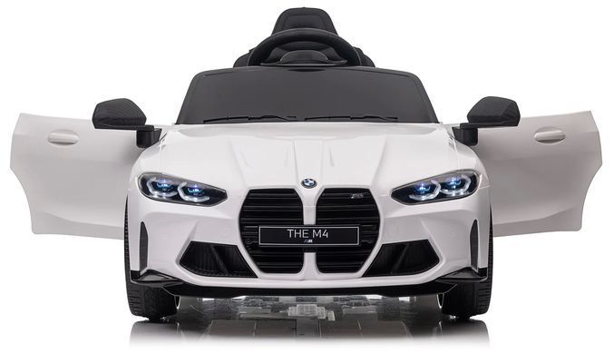 Купить Электромобиль детский BMW M4 лицензия белый (9959) 3