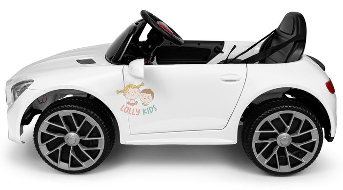 Купити Електромобіль дитячий Lolly Kids LKT-409 з пультом керування білий (9734) 2