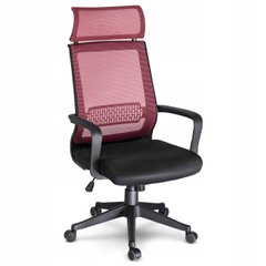 Купити Крісло офісне Nosberg чорний з червоним (9223) 1