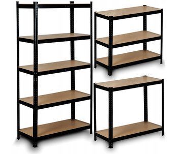 Купить Стеллаж металлический Homart B150 5 полок 150х75х35 см черный (9913) 1