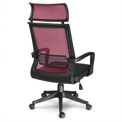 Купити Крісло офісне Nosberg чорний з червоним (9223) 8