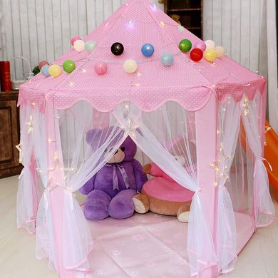 Купить Палатка детская игровая Lolly Kids LK224P розовая + подсветка (9682) 6