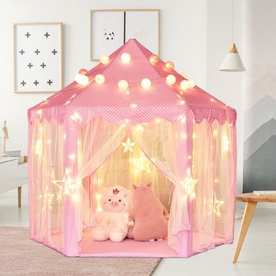 Купить Палатка детская игровая Lolly Kids LK224P розовая + подсветка (9682) 3