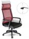 Кресло офисное Nosberg черный с красным (9223)