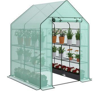 Купить Мини теплица садовая с полками Homart FG-247 143х143х195 см (9761) 1