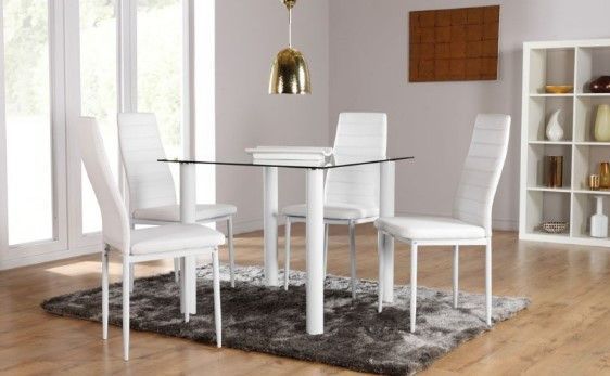 Купить Уценка! Стулья кухонные комплект 4 шт Homart LCM-004W белый (9294) 3