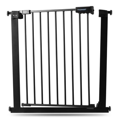 Купити Бар'єр ворота безпеки для дітей Homart S+ 77-108 см чорний (9422) 3