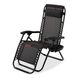 Кресло шезлонг с подстаканником Homart ZGC-004 120 кг раскладной серый графит (9400)