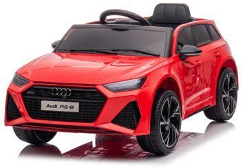 Купить Электромобиль детский AUDI RS 6 лицензия красный (9962) 1