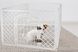 Манеж для собак и животных Malatec 90x90x60 см белый (9558)